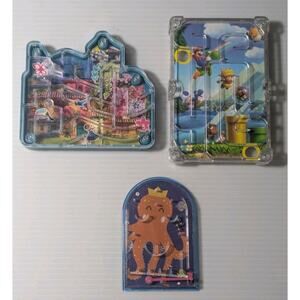 Handheld Maze Game Lot (3) – Encanto, Mario, Octopus – Fidget/Sensory